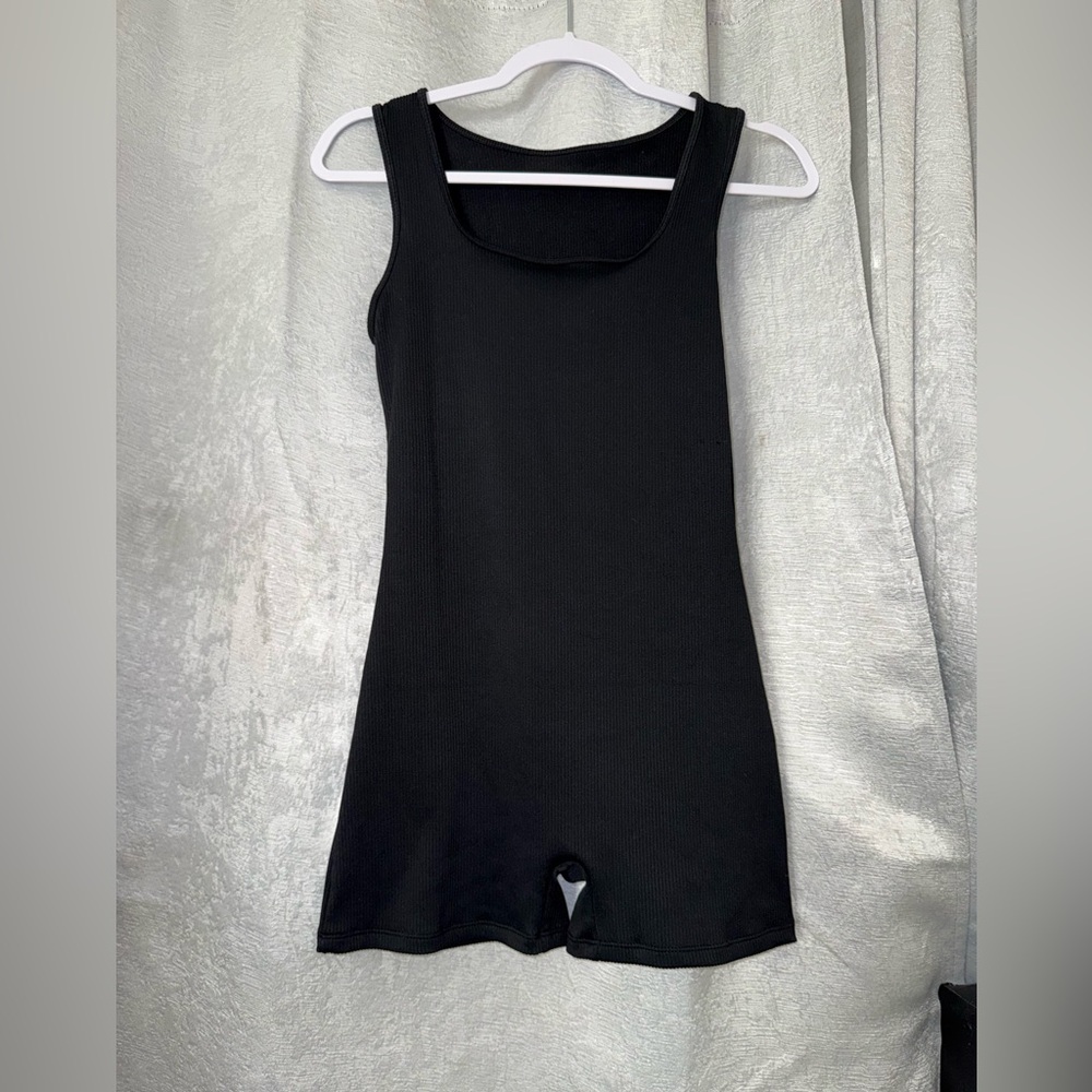 Wild Fable Black Knit Romper